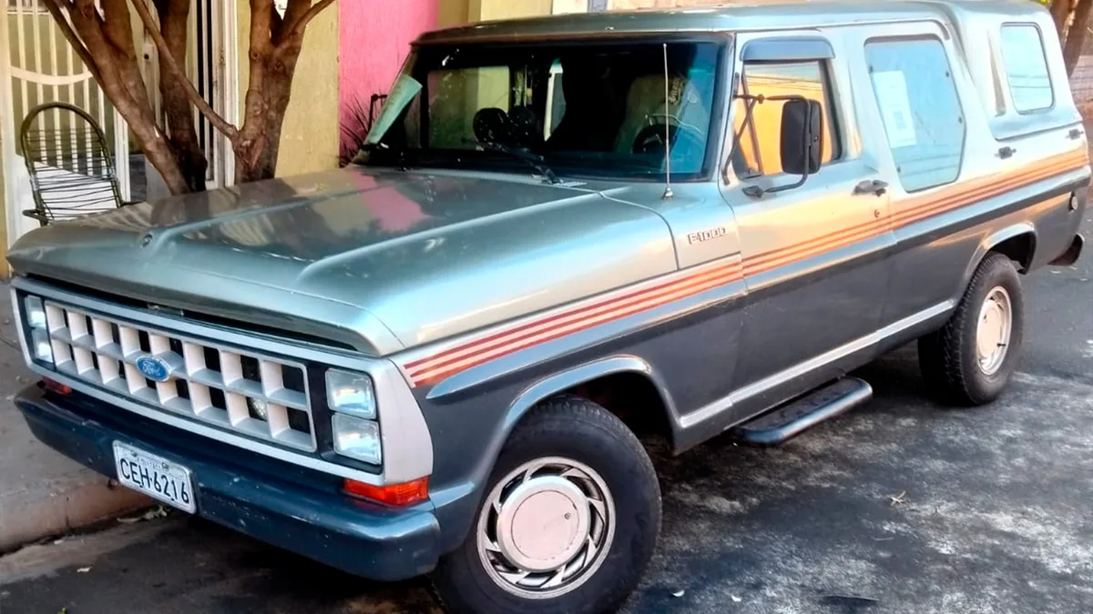Ford F-1000 1987 cinza