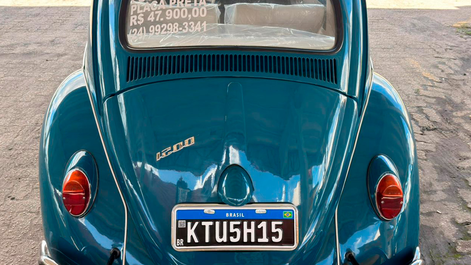 Volkswagen Fusca 1963 — produção nacional