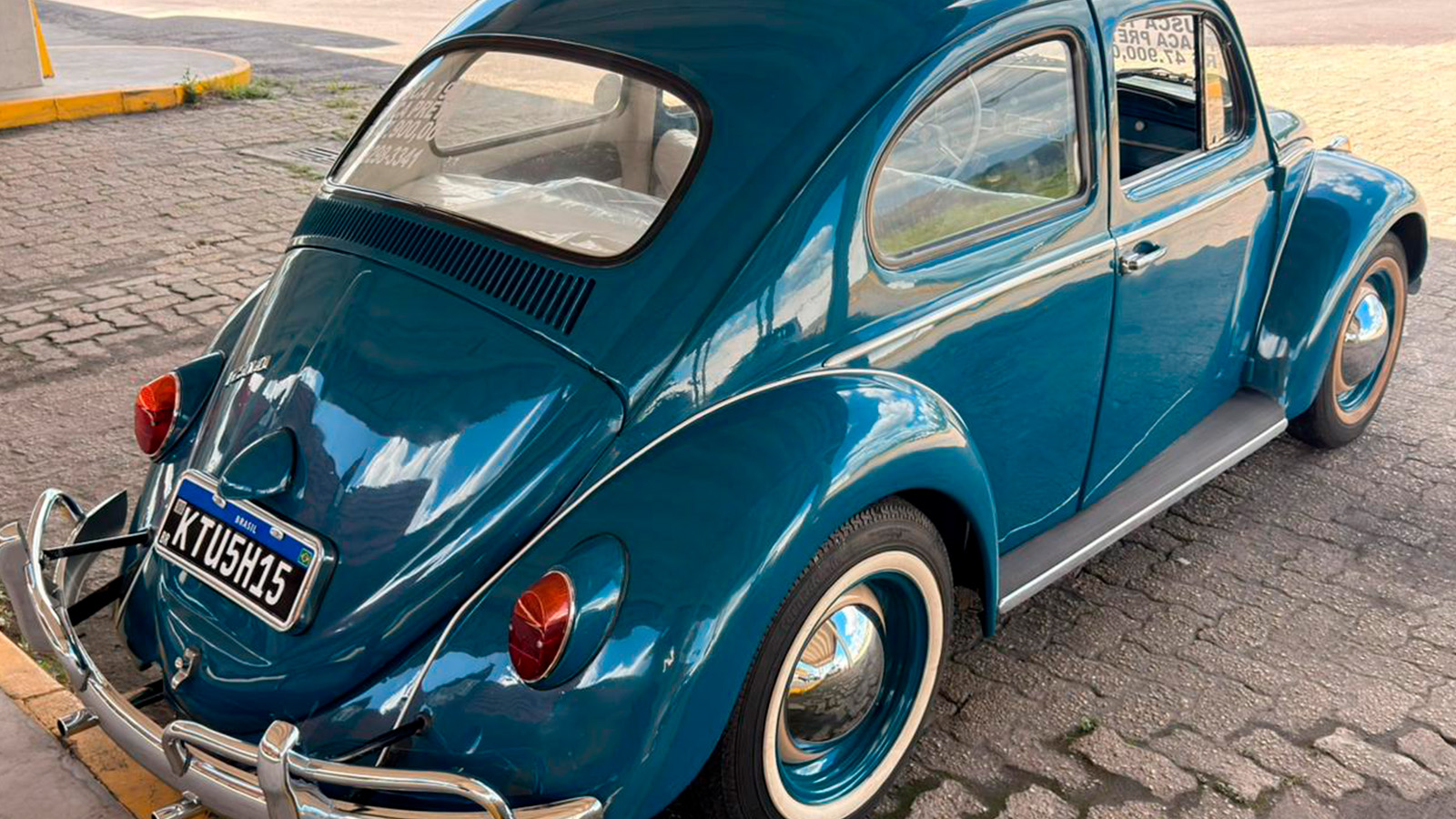 Volkswagen Fusca 1963 — evolução entre 1950 e 1960