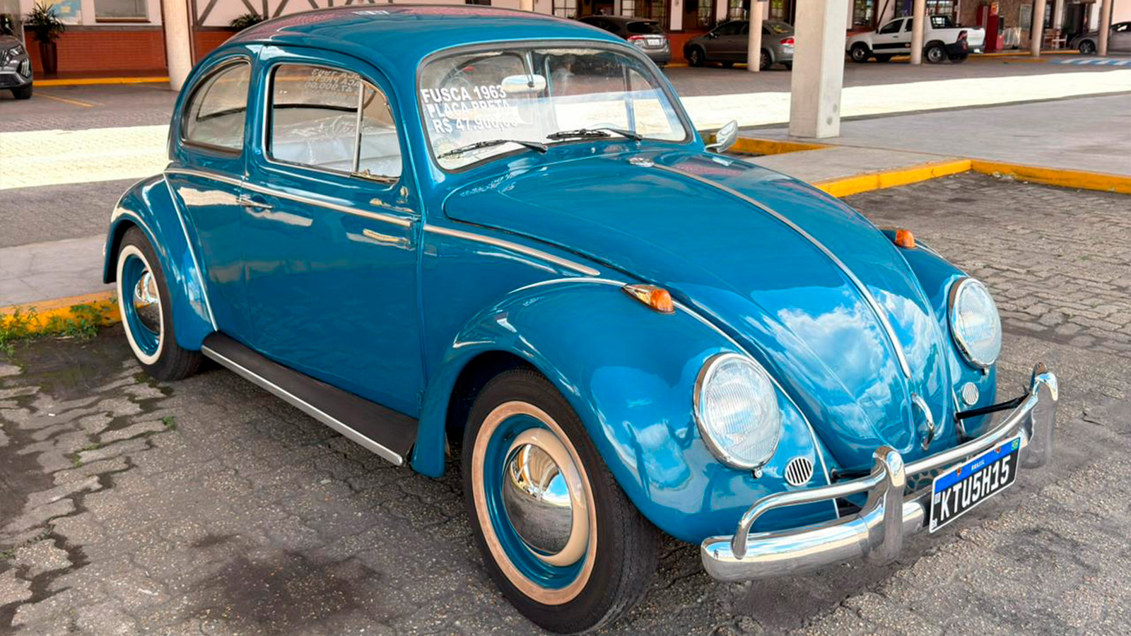 Volkswagen Fusca 1963 — consolidação nos anos 1960